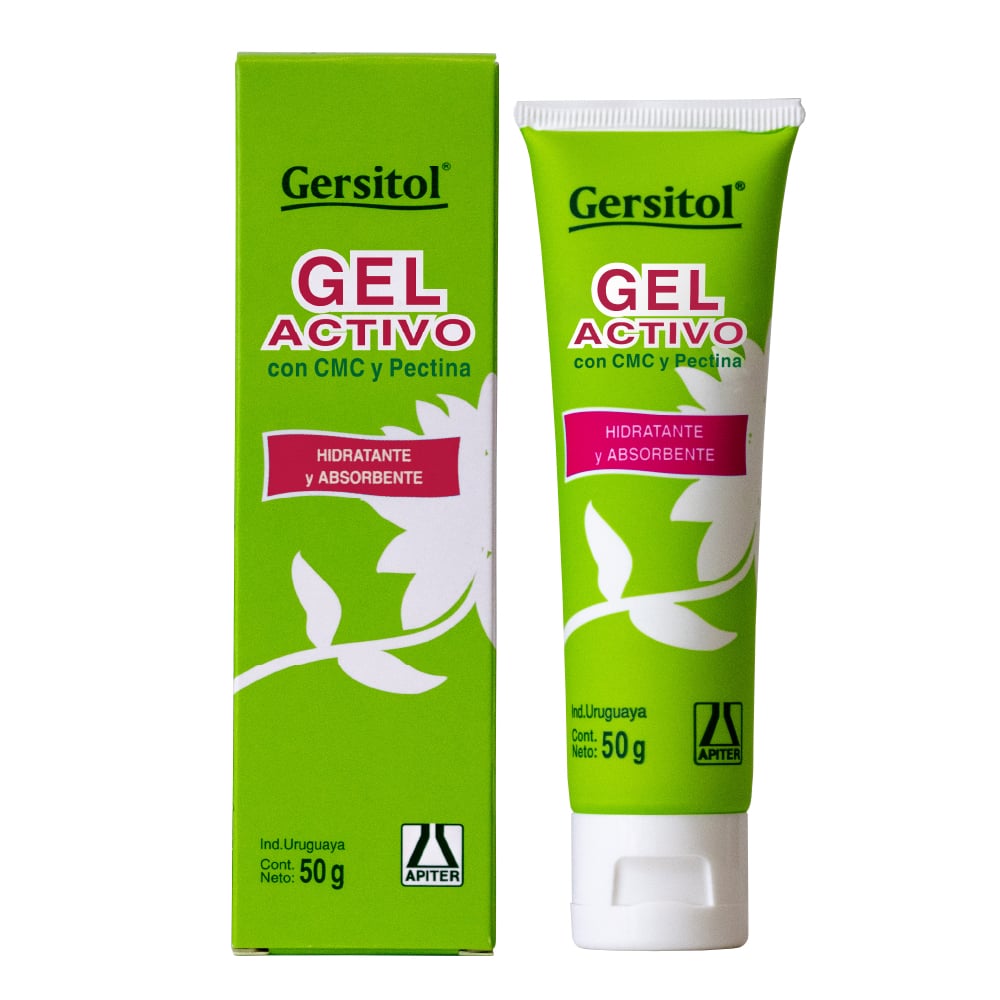 Gel Activo Gersitol Con Carboximetilcelulosa Y Pectina 50 G