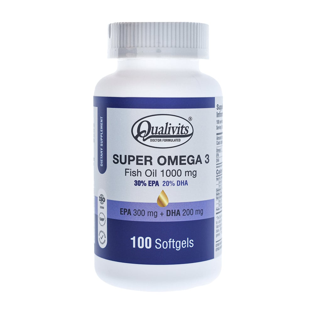 Super Omega- 3 100 Cápsulas Blandas