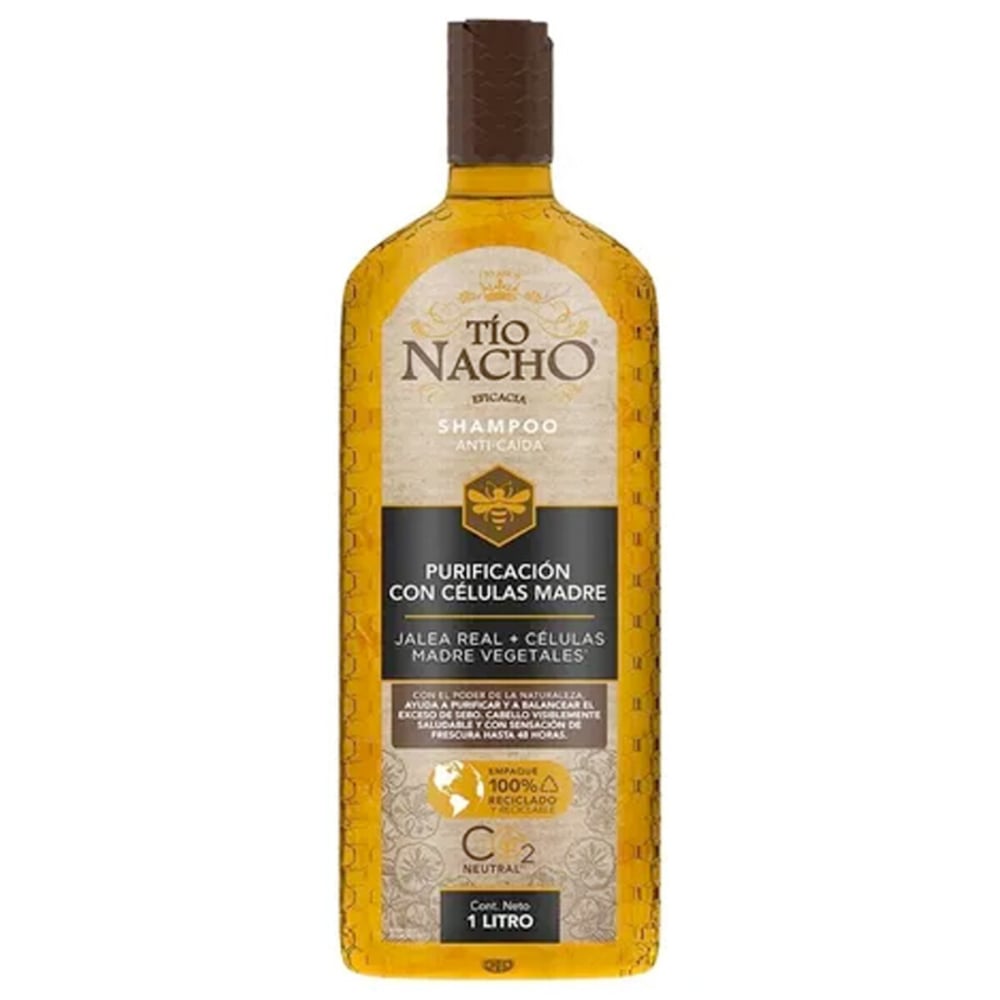 Shampoo Tío Nacho Celulas Madres 1 L