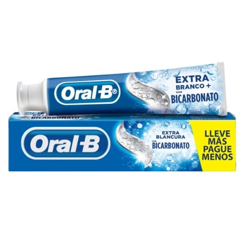 Pasta De Dientes Oral B Baking Soda Bicarbonato 180 G