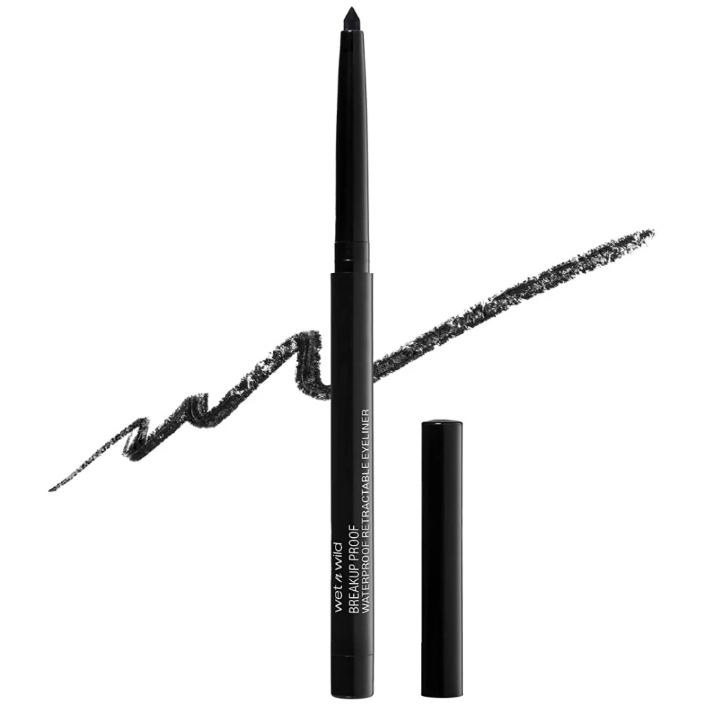 Delineador De Ojos Retráctil Wet N Wild Black