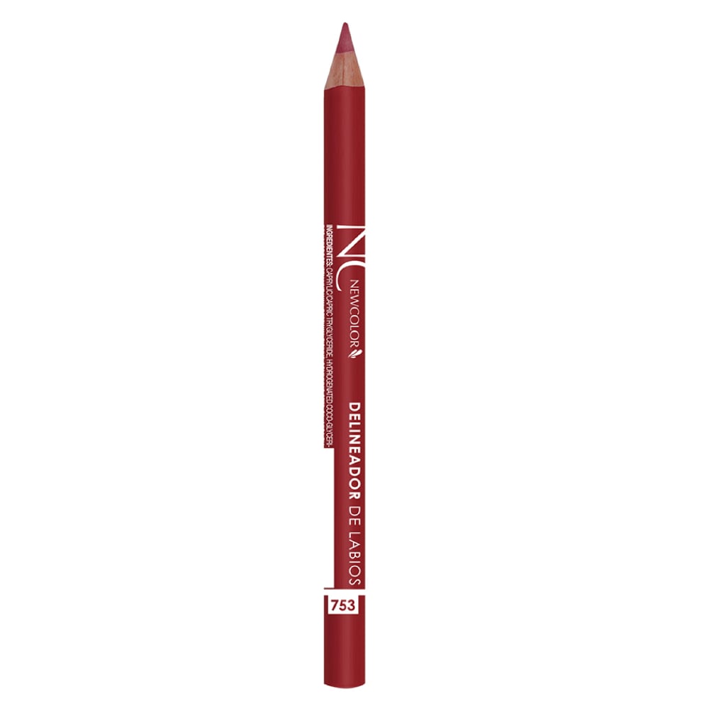 Delineador De Labios Newcolor N°753 Rojo