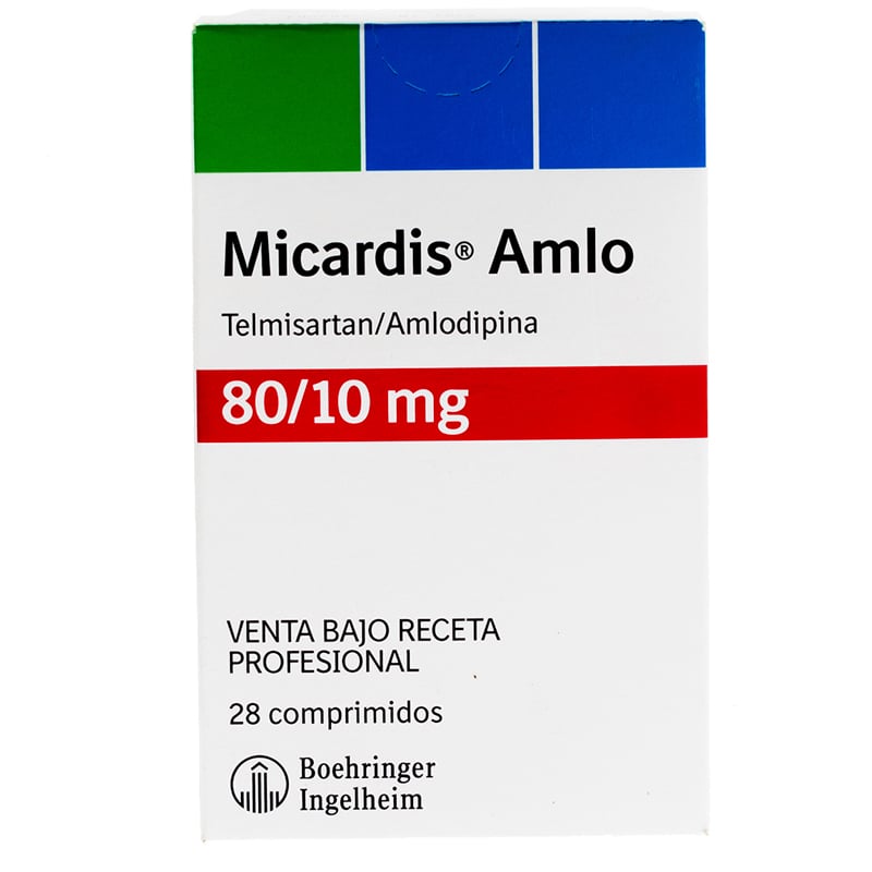 MICARDIS AMLO 80/10MG X 28 COMPRIMIDOS