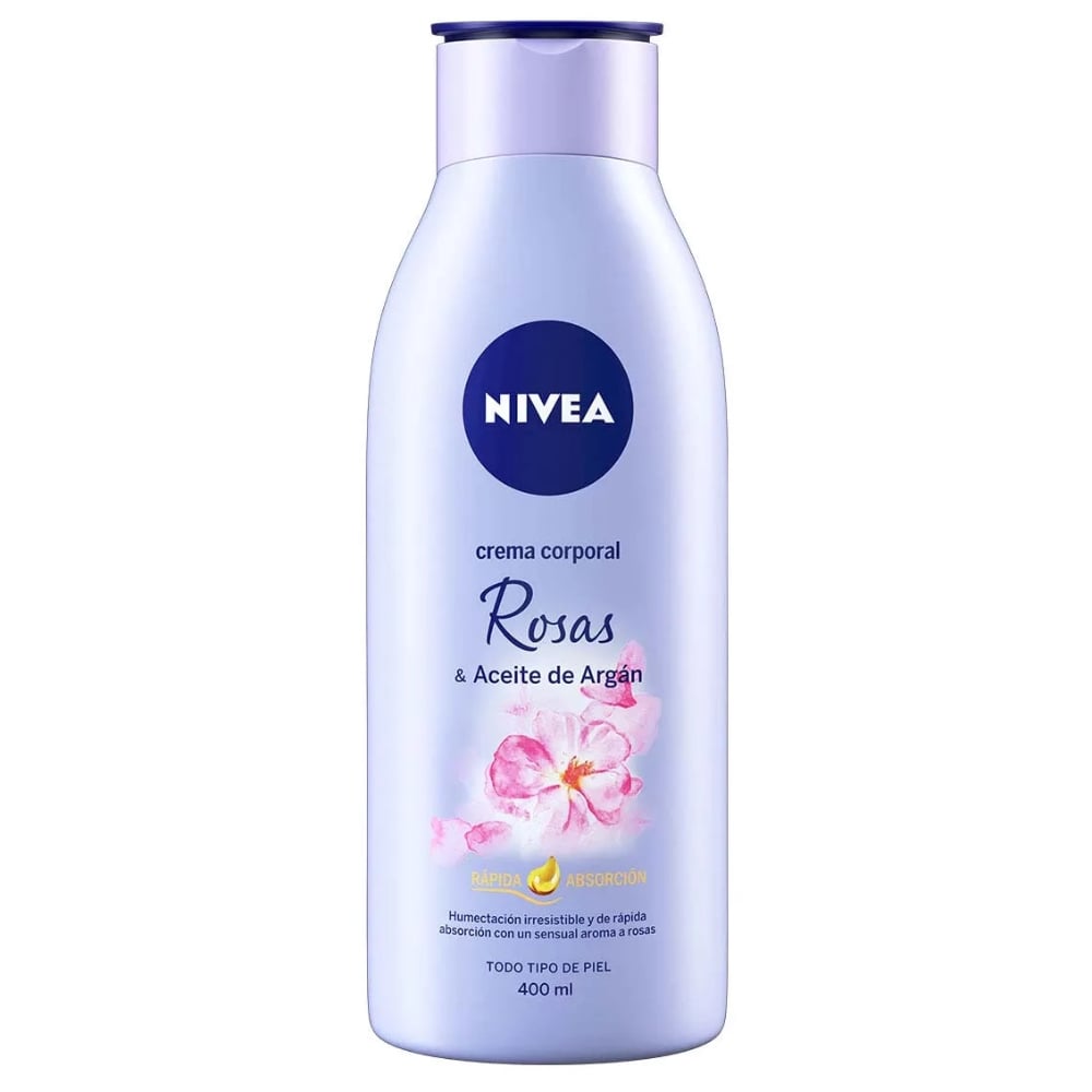 Loción Corporal Nivea Body Senses Rosa 400 Ml