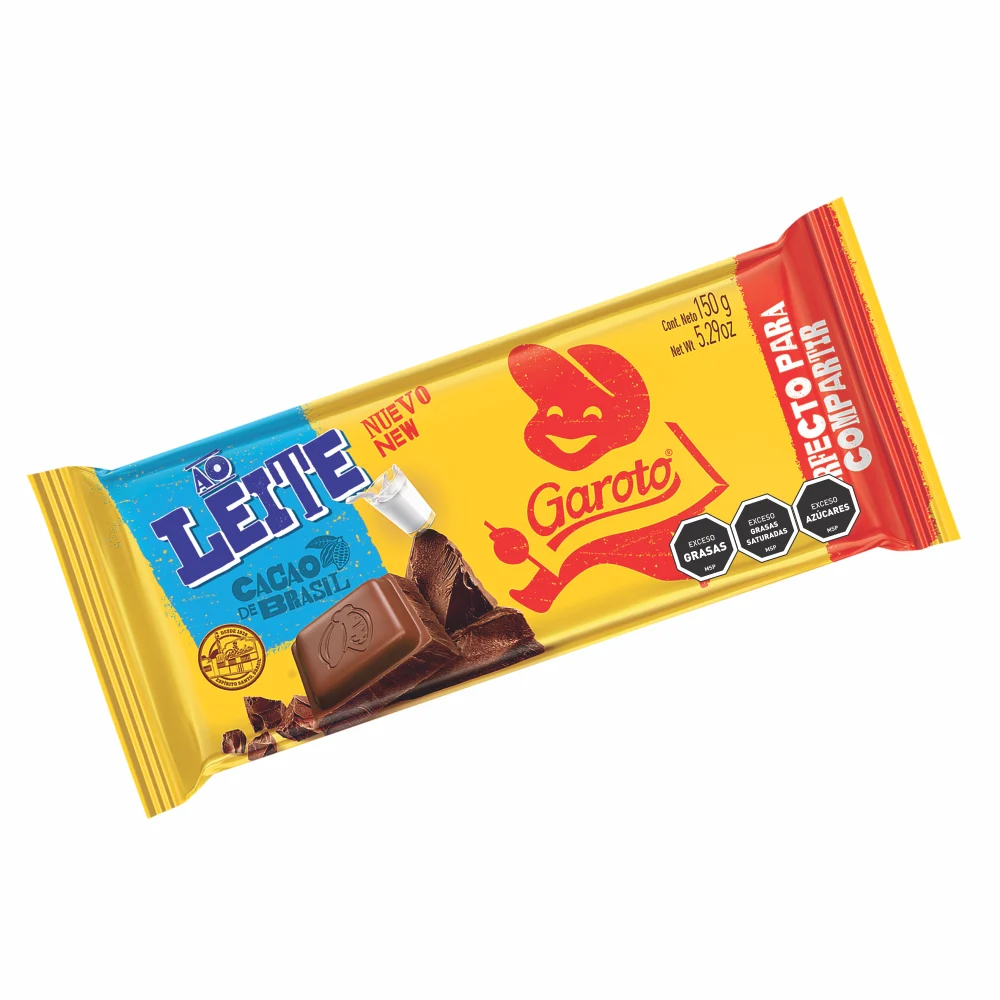 Tableta De Chocolate Jumbo Garoto Leche 150 G