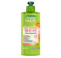 Crema Para Peinar Fructis 10en1 Adiós Esponjado 300 Ml