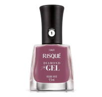 Esmalte Risqué Efecto Gel Veludo Rose 9.5 Ml