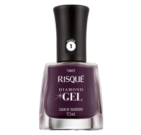 Esmalte Risqué Efecto Gel Calda De Blueberry 9.5 Ml