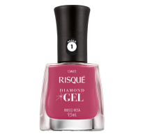 Esmalte Risqué Efecto Gel Hibisco Rosa 9.5 Ml