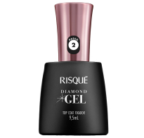 Esmalte Risqué Efecto Gel Top Coat Fixador 9.5 Ml