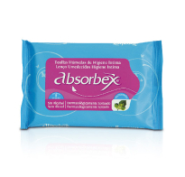 TOALLAS HUMEDAS ABSORBEX HIGIENE INTIMA X8 UNIDADES