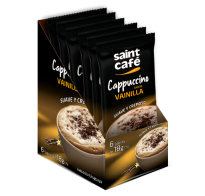Café Cappuccino Saint Vainilla Stick 6 Unidades