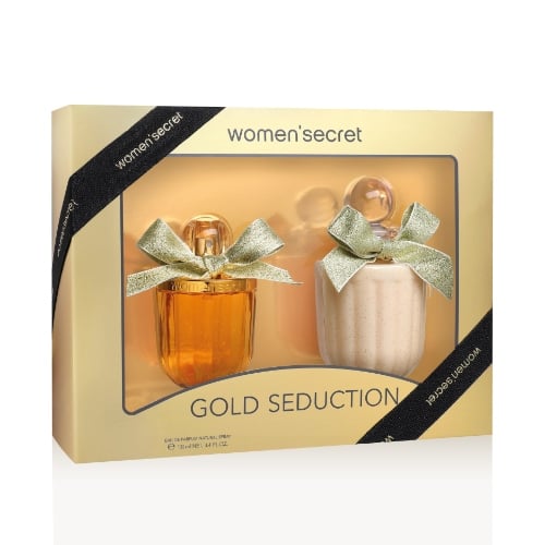 PERFUME WOMEN SECRET GOLD SEDUCTION EDP 100ML + BODY LOTION 200M