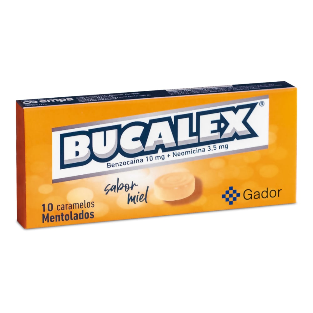 Bucalex Miel 10 Unidades