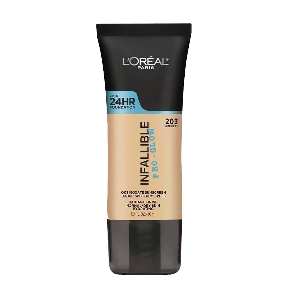 Base L'Oréal Infallible Pro-glow N°203 Nude Beige