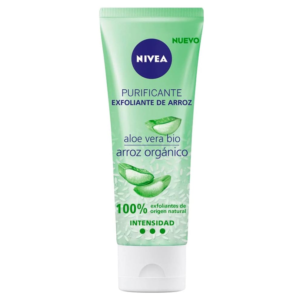 Gel Nivea Exfoliante De Arroz Y Aloe 75 Ml