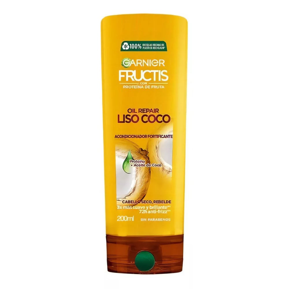 ACONDICIONADOR FRUCTIS OIL REPAIR LISO COCO 200 ML