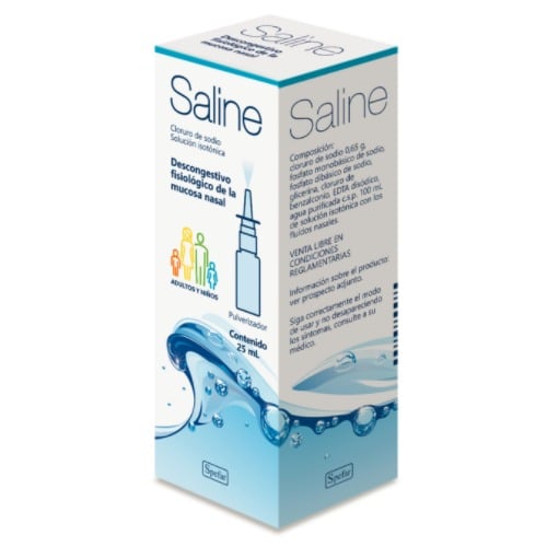 Saline Gotas Solución Nasal 25 Ml