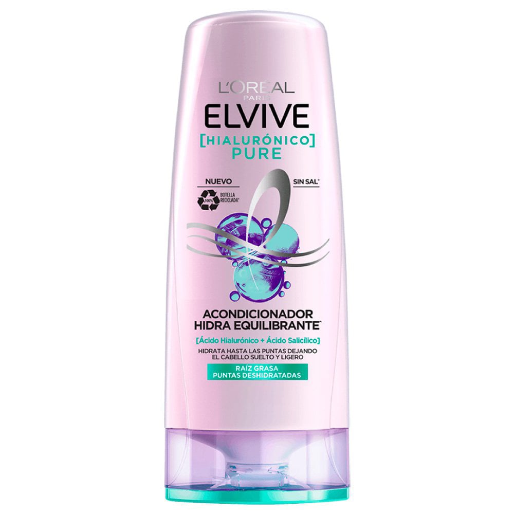 Acondicionador Elvive Hialurónico Pure 200 Ml