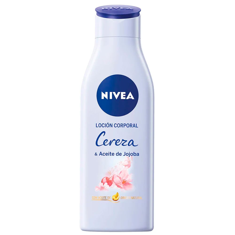 Loción Corporal Nivea Body Senses Cereza 400 Ml