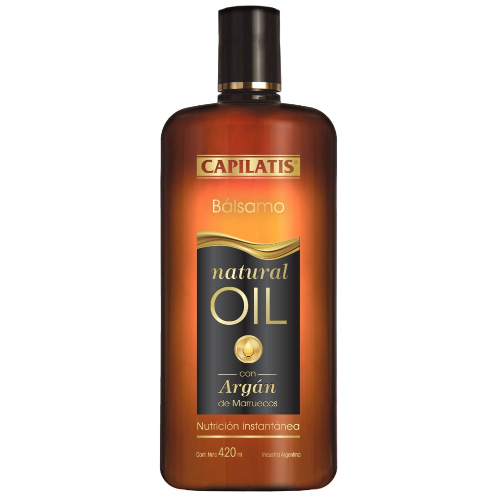 Bálsamo Acondicionador Capilatis Natural Oil 420 Ml