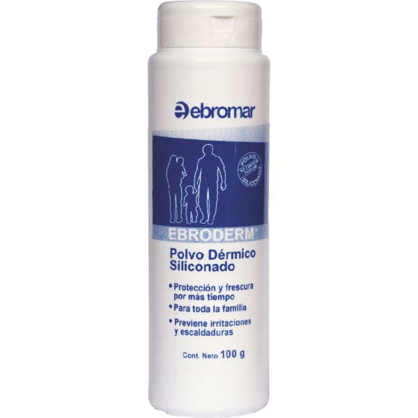 EBRODERM POLVO DERMICO SILICONADO 100 G