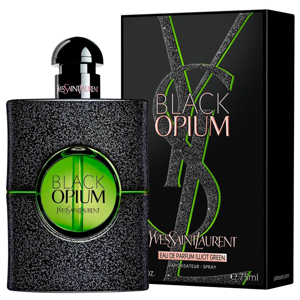 Perfume Yves Saint Laurent Black Opium Illicit Green Femme 75 Ml