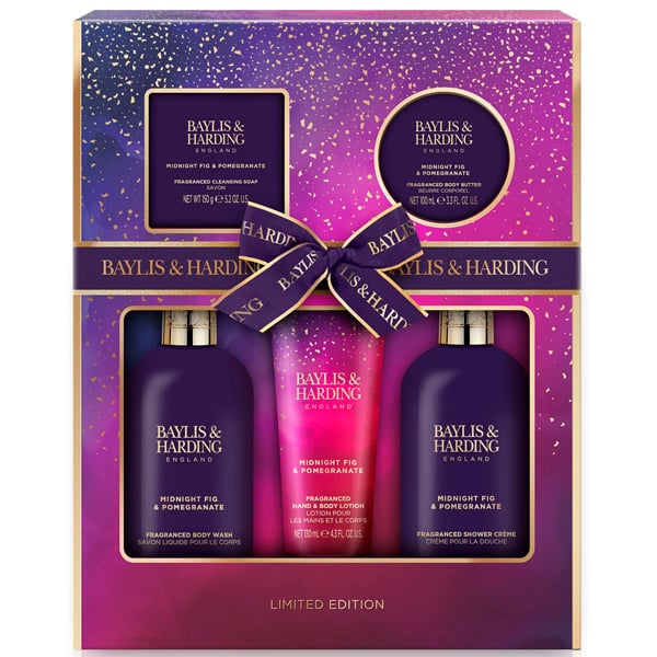 Set Baylis & Harding Midnight Fig & Pomegranate 5 Unidades