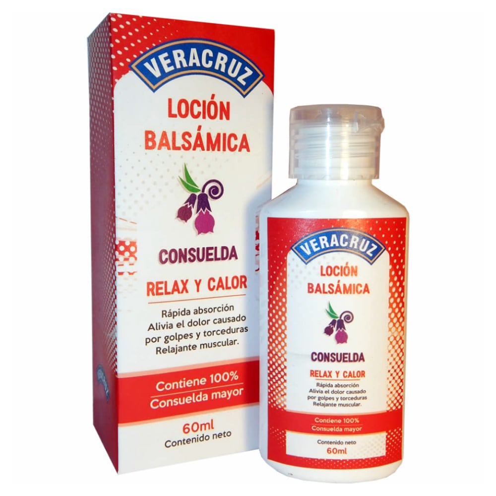 Loción Balsámica Veracruz Consuelda 60 Ml