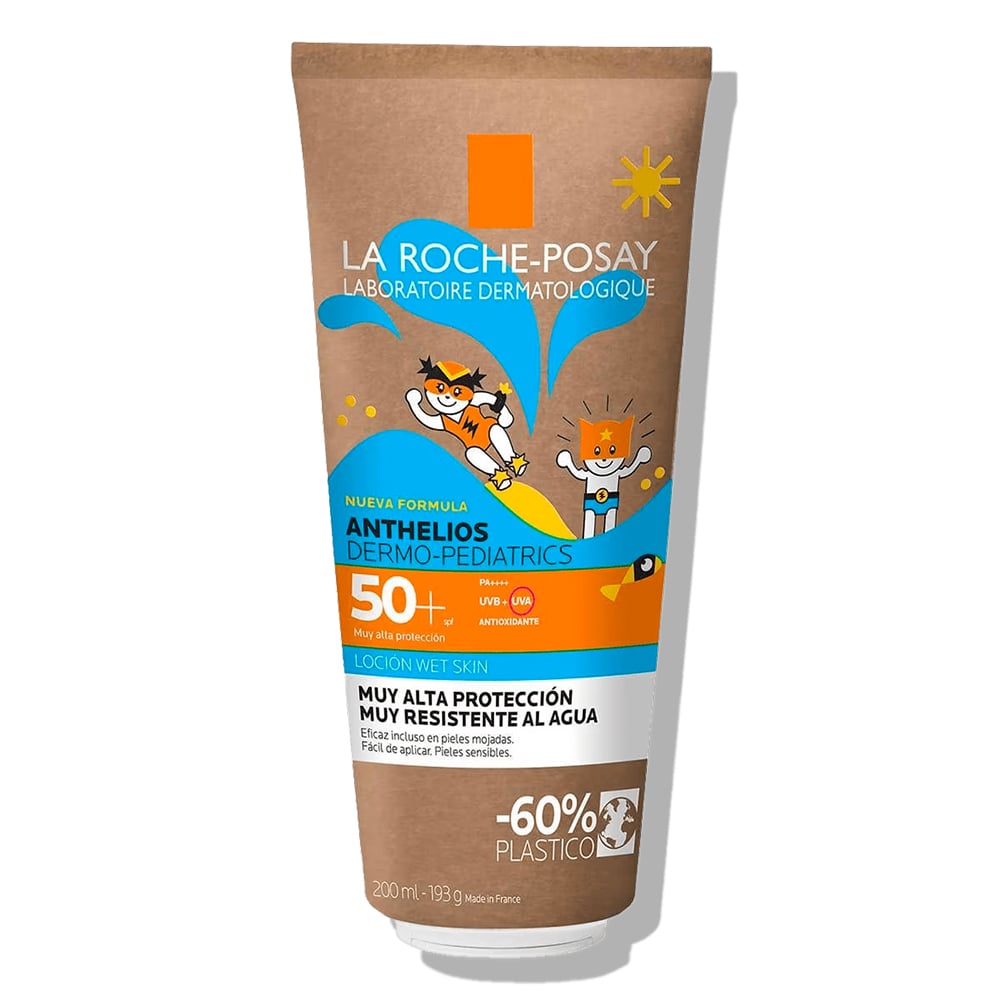 Protector Solar La Roche Posay Anthelios Dermo-pediatrics Piel Húmeda Fps50 200 Ml