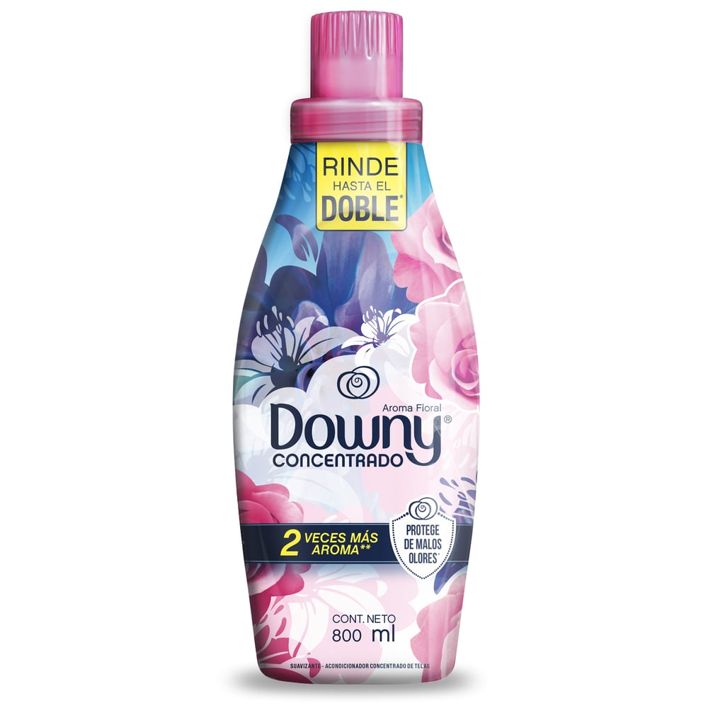 Suavizante De Ropa Líquido Downy Floral 800 Ml