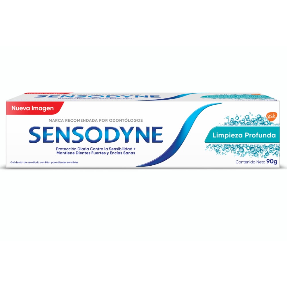 PASTA DE DIENTES SENSODYNE LIMPIEZA PROFUNDA 90G