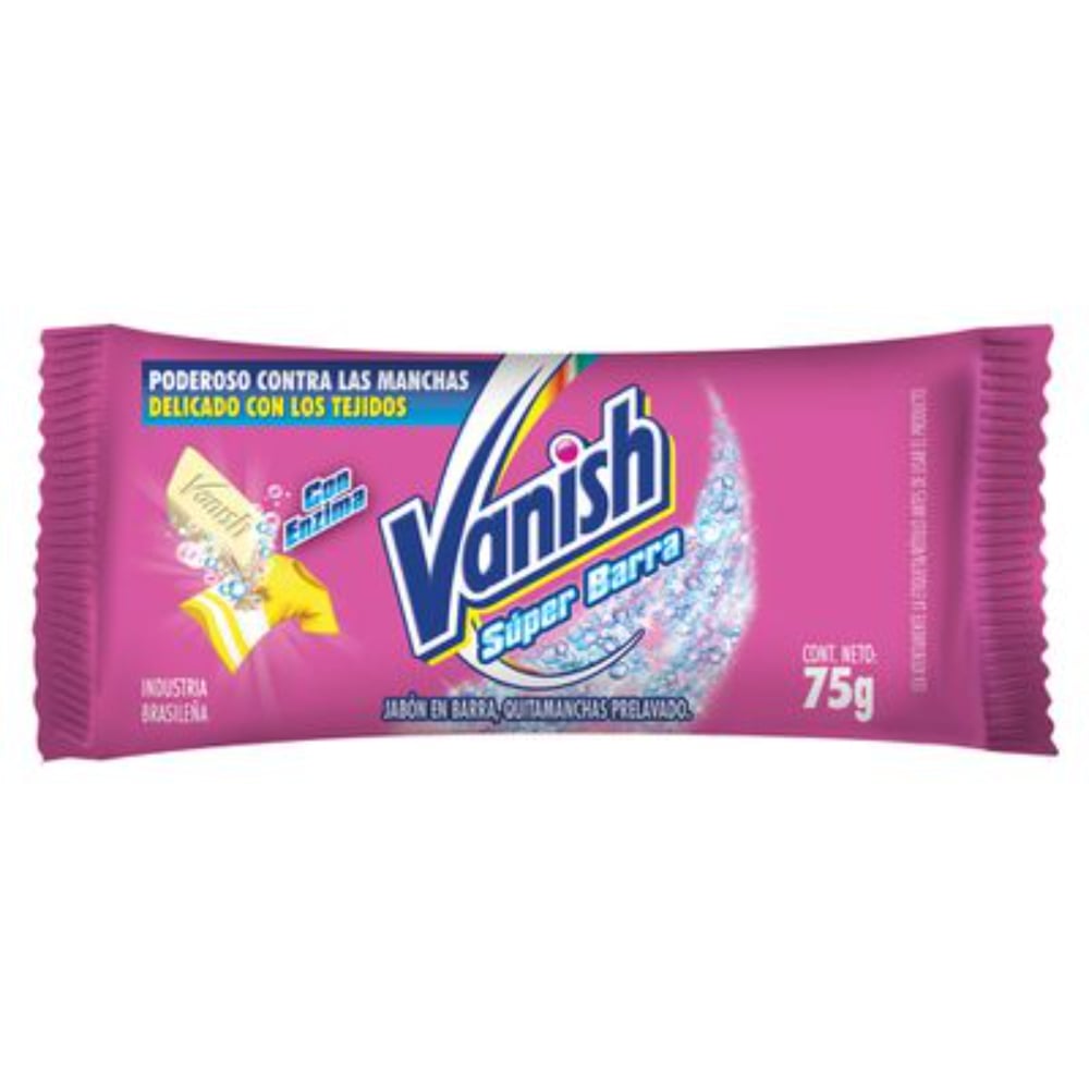 Jabón Para Ropa Vanish Super 75 G