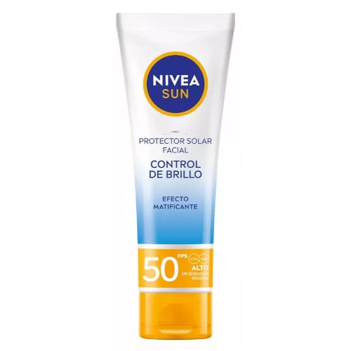 Protector Solar Nivea Sun Facial Antibrillo Fps50 50 Ml