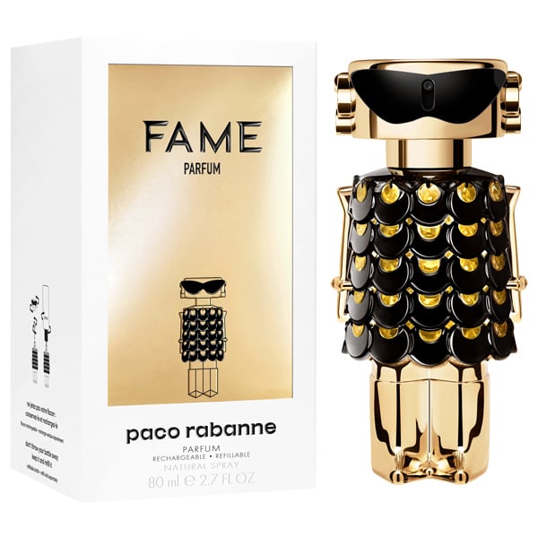 Perfume Recargable Rabanne Fame Parfum 80 Ml