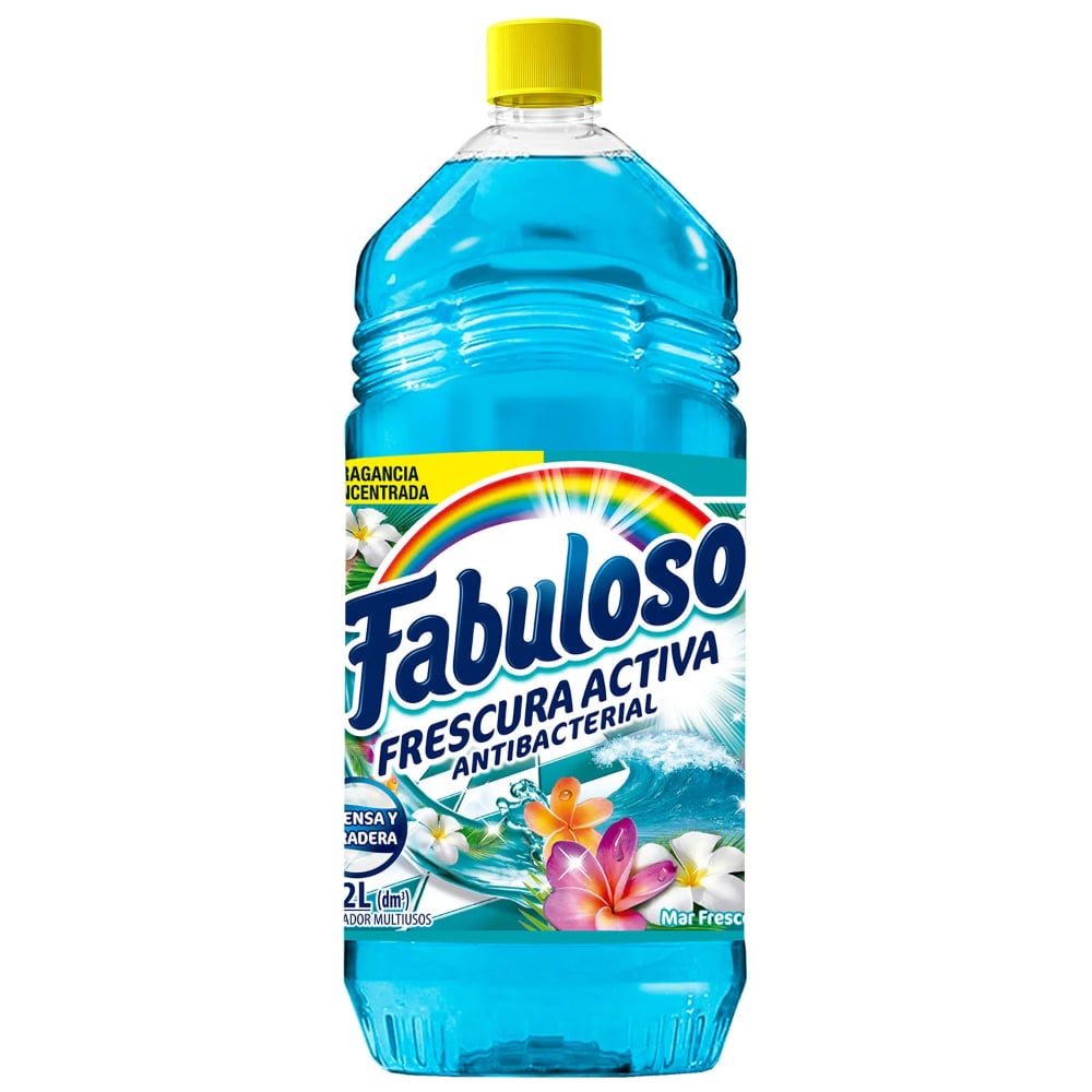 Limpiador Líquido Fabuloso Mar Fresco Antibacterial 2 L