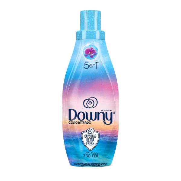 Suavizante De Ropa Líquido Downy Amanecer 730 Ml