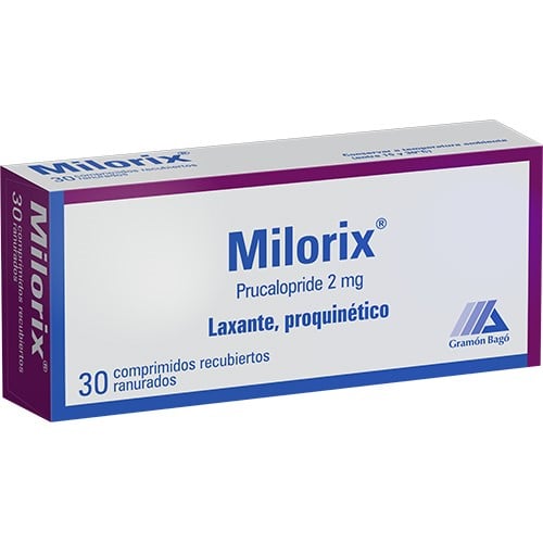 Milorix 30 Comprimidos 2 Mg