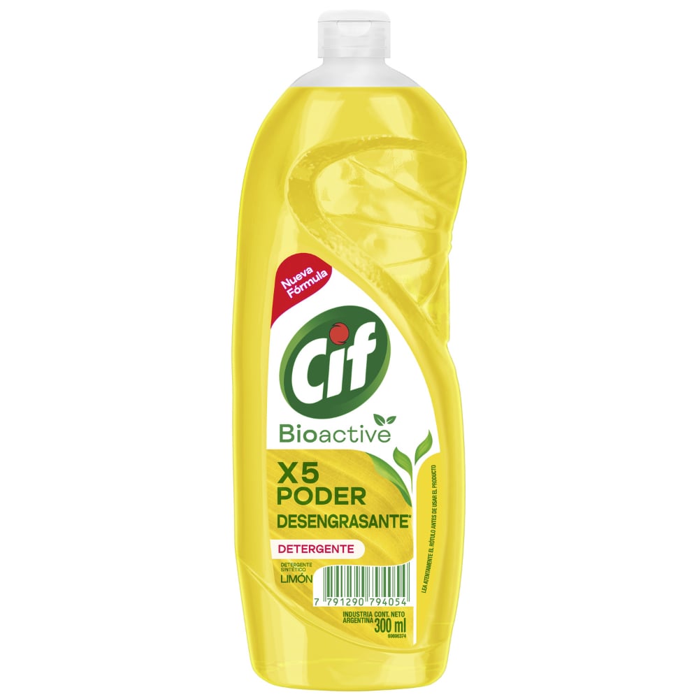 Cif Detergente Bioactive Limon 300ml