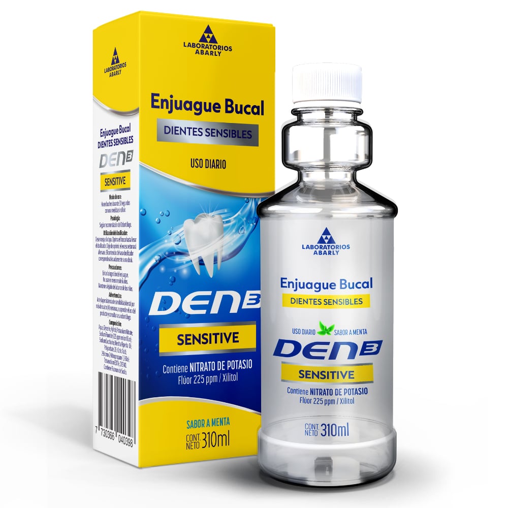 Enjuague Bucal Den3 Sensitive 310 Ml