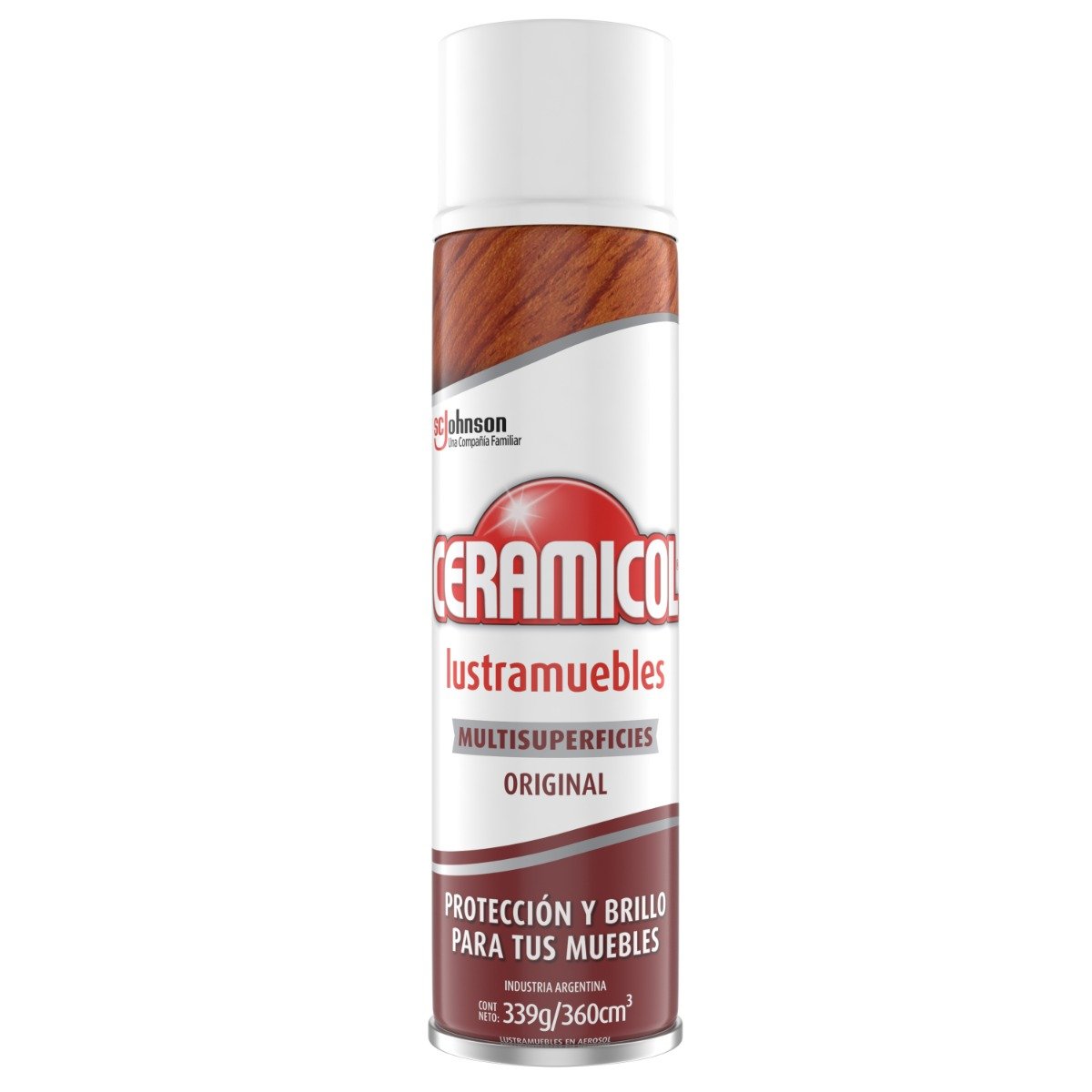 Lustramuebles En Aerosol Ceramicol 360 Ml