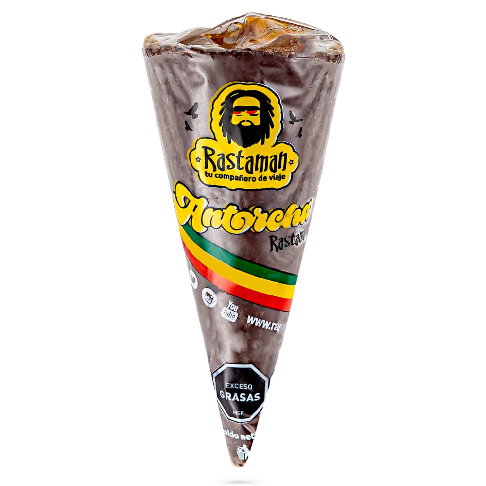 Antorcha Rastaman Cucurucho Chocolate 80 G