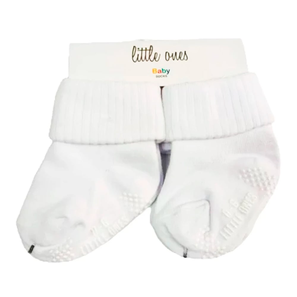 Medias Unisex Little One De 0 A 6 Meses 2 Unidades