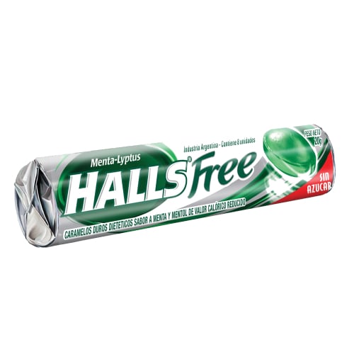 Halls Free Menta 20 G