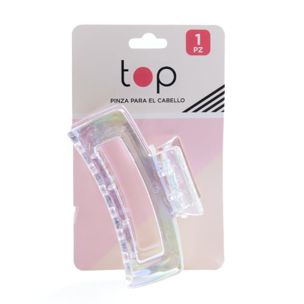 Pinza Para El Cabello Top Transparente