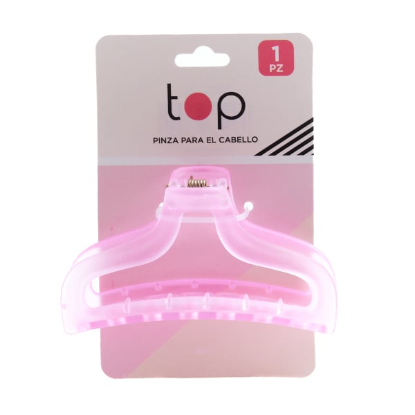 Pinza Para El Cabello Top Rosa