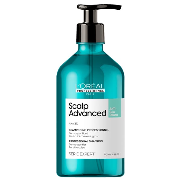 Shampoo L'oréal Paris Professionnel Scalp Advanced Antioleosidad 500 Ml