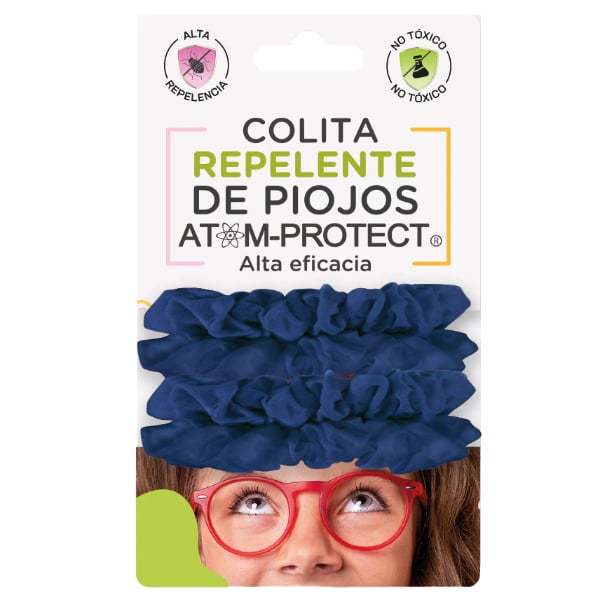 Colita Repelente De Piojos Azul