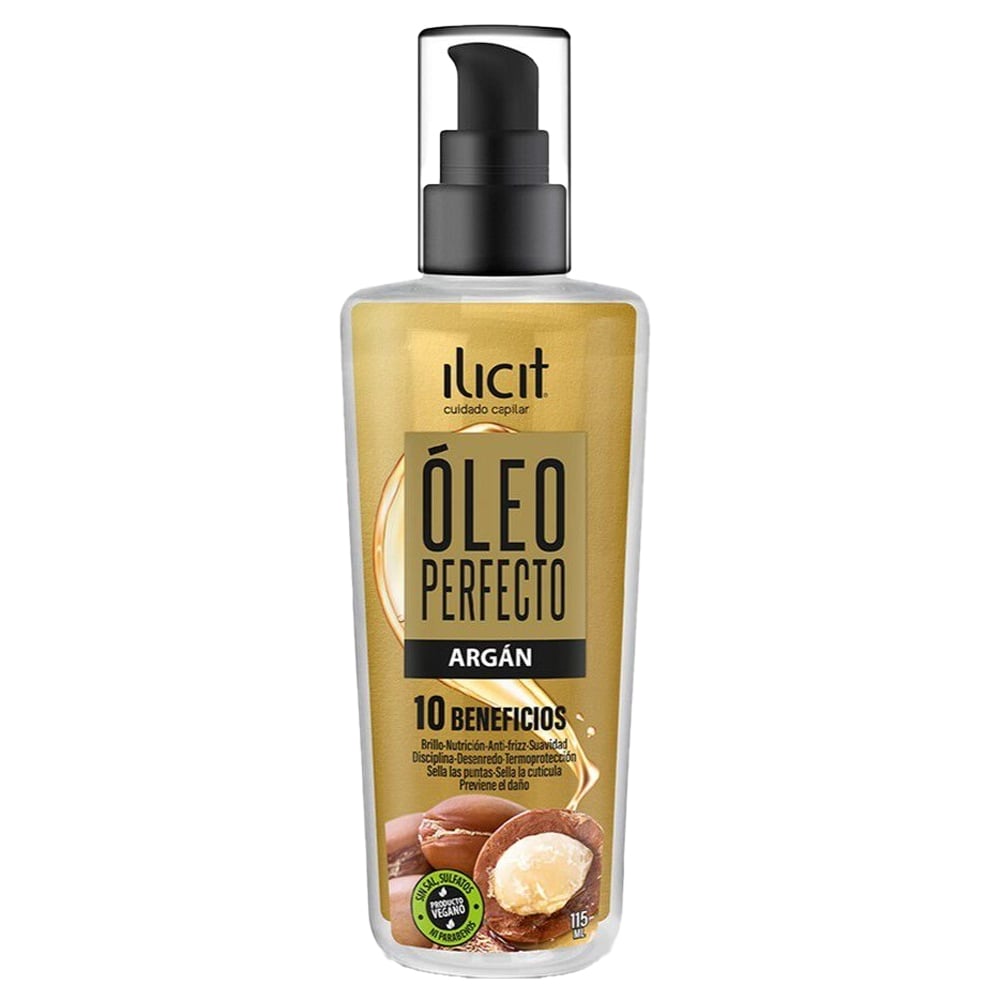 Aceite Capilar Ilicit óleo Perfecto Argán 115 Ml