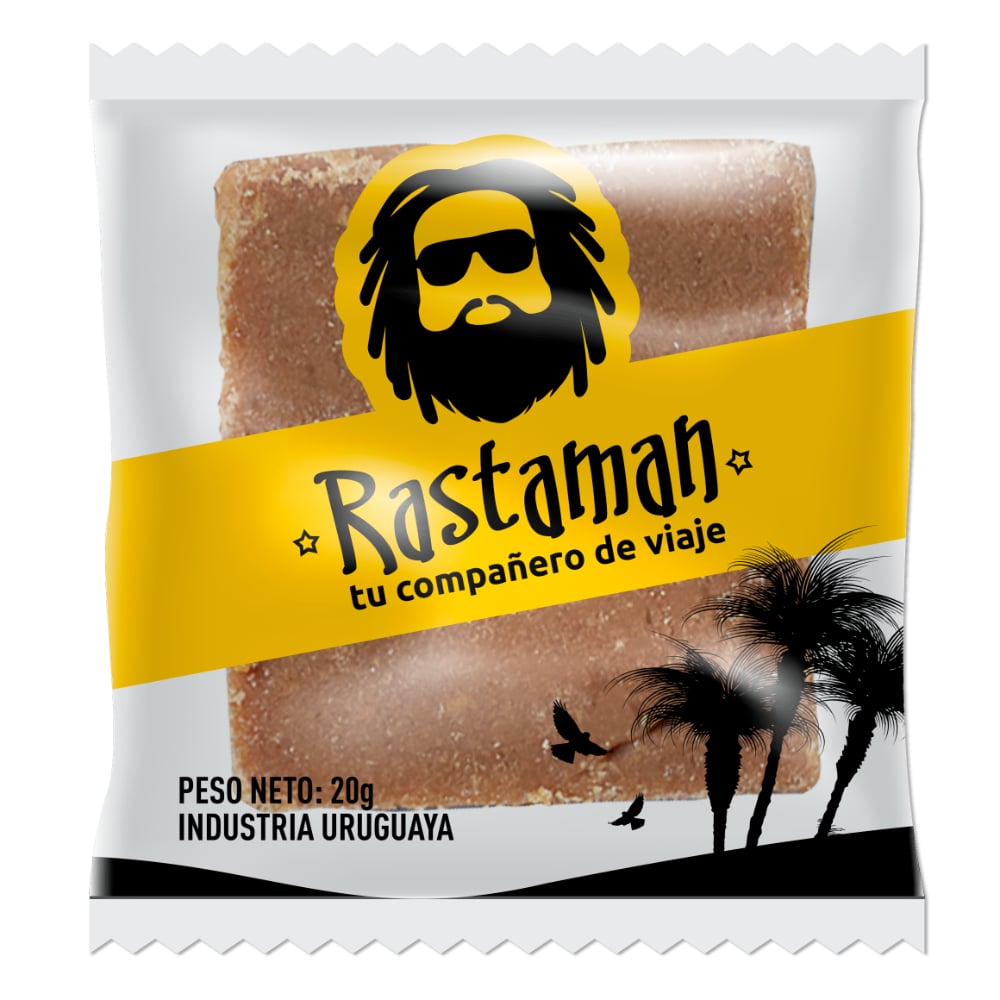 Bloque De Dulce De Leche Rastaman 20 G